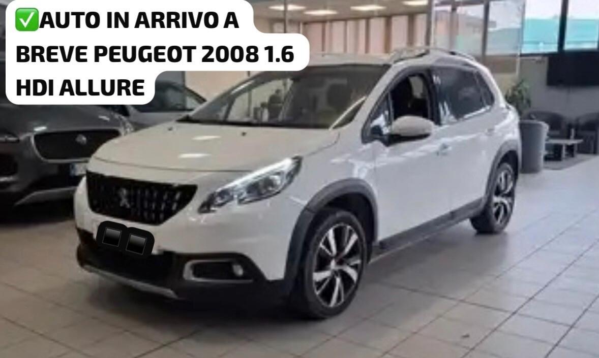 PEUGEOT 2008 1.6 HDI ALLURE CERCHI+NAVI+RETROCAMERA