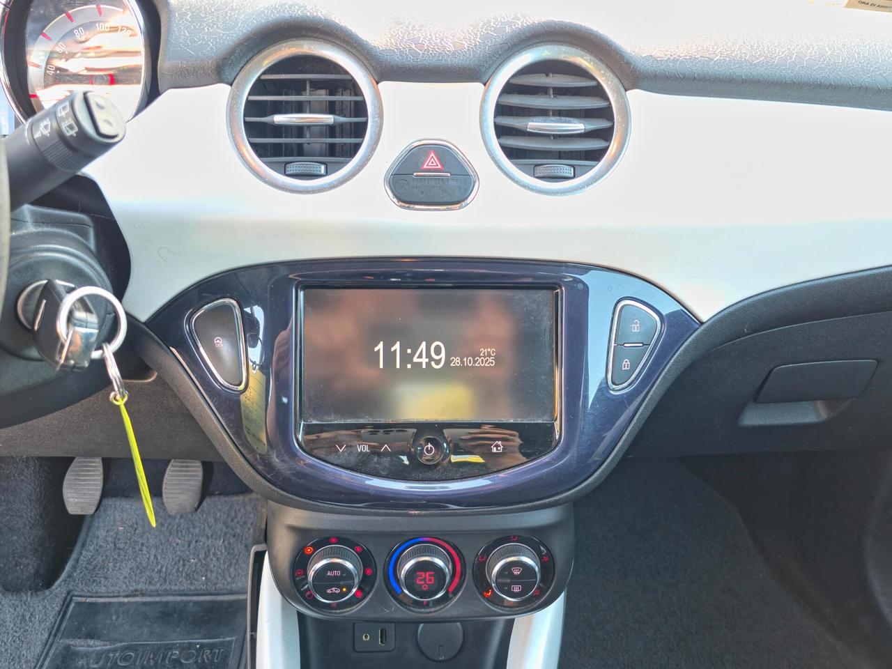 Opel Adam 1.2 70 CV Start&Stop WHITE BLACK 2013-E5B Manuale NEO