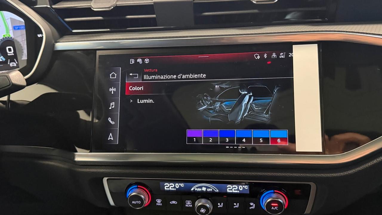 AUDI Q3 SPB 35 TDI IDENTITY BLACK KM0 2024 TETTO APRIBILE