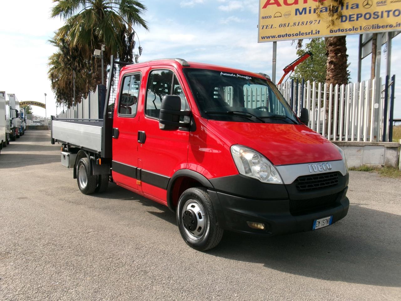 Iveco Daily 35C13 2.3 130CV EURO 5 DOPPIA CABINA 7P RIBALTABILE TRILATERALE