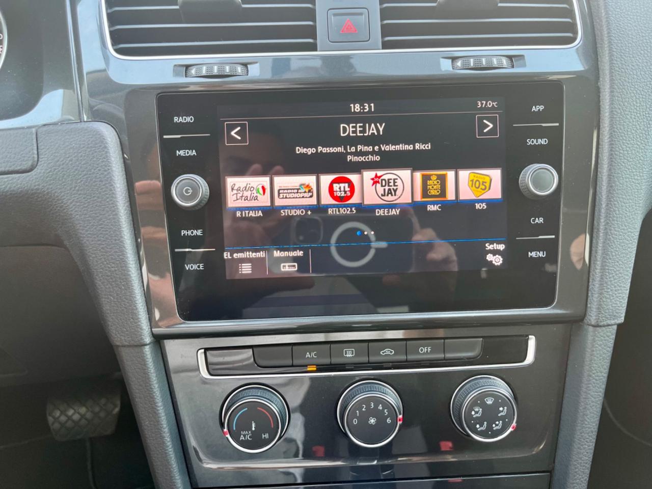 VW Golf 1.6TDI 115CV DSG 2019 119.000km perfetta