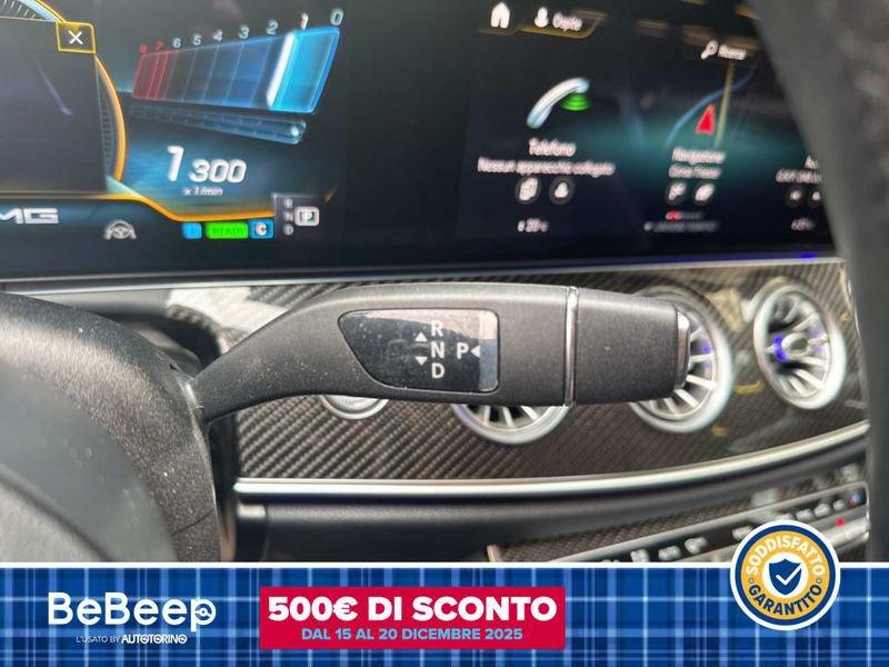 Mercedes-Benz Classe E Cbr E CABRIO 53 AMG MHEV (EQ-BOOST) 4MATIC + AUTO MY20