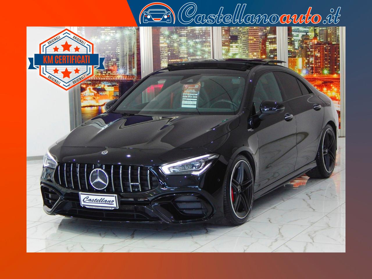 Mercedes-Benz CLA 45 AMG 4matic+ Aut. TETTO-NAVI-BURMESTER-MULTIBEAM-LUCI