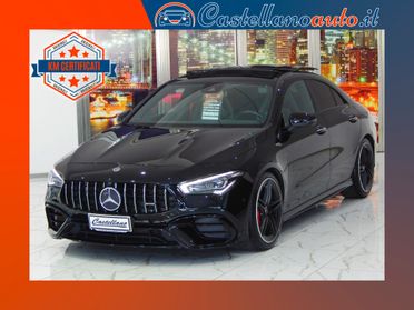 Mercedes-Benz CLA 45 AMG 4matic+ Aut. TETTO-NAVI-BURMESTER-MULTIBEAM-LUCI
