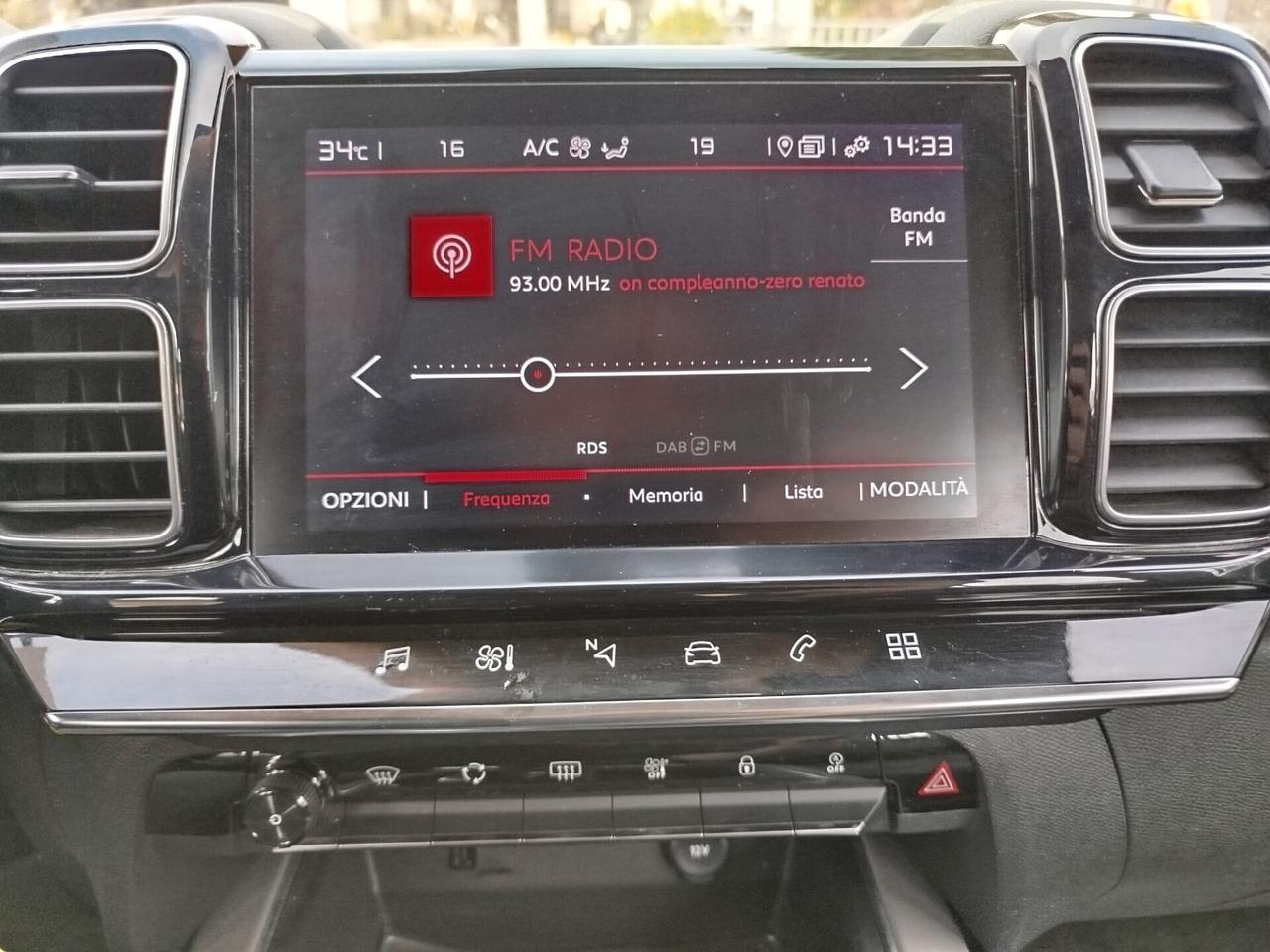 CITROEN C5 AIRCROSS 1.5hdi EAT8 -UNIPRO *PREZZO VERO*KM CERTIFICATI