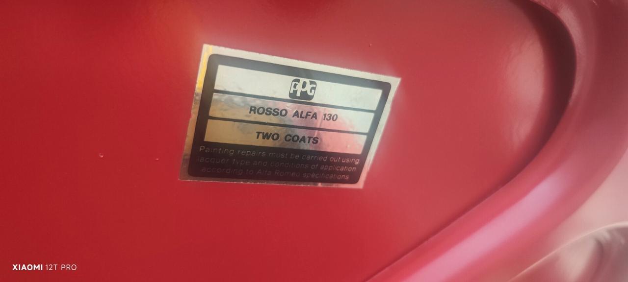 Alfa Romeo Spider 1.600cc CARBURATORI WEBER