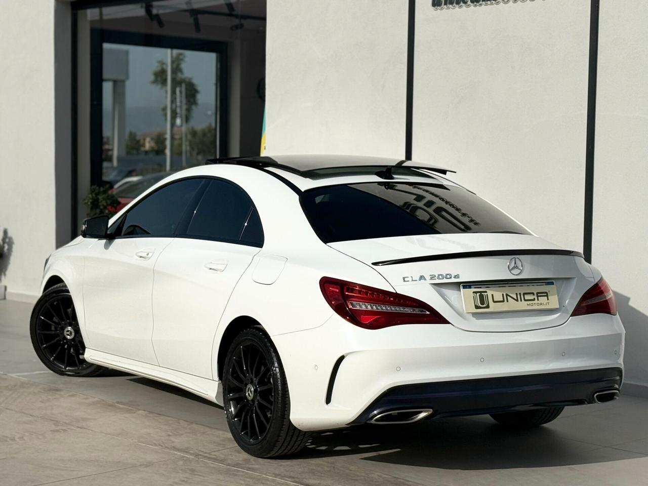 Mercedes-benz CLA 200 D 2.2 136CV AMG Premium Auto TETTO ITALIANA UNICO PROPRIETARIO