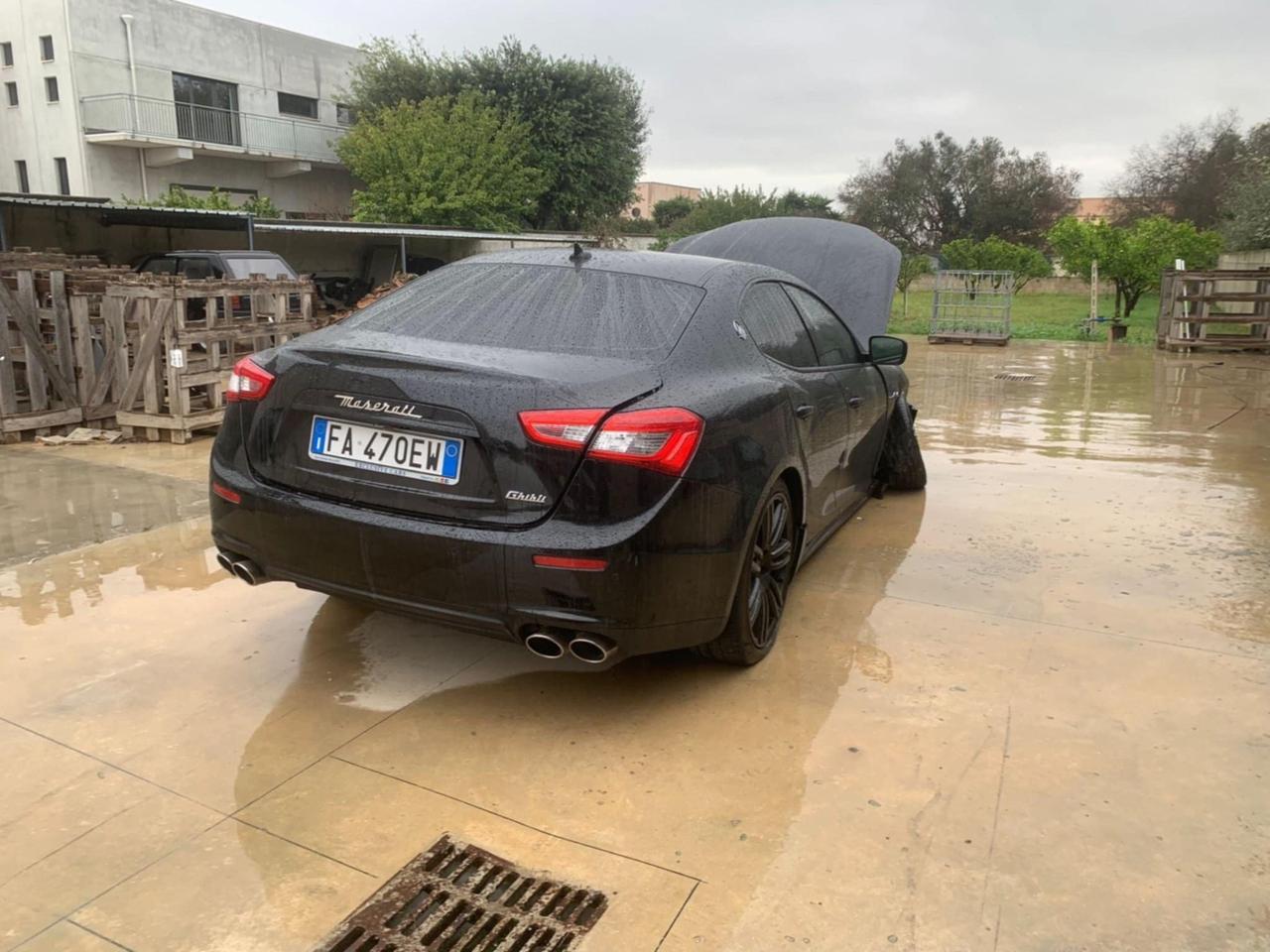 Maserati Ghibli 3.0 Diesel 275 CV danneggiata - 2015