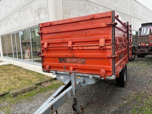Rimorchio agricolo SILVER CAR ribaltabile posteriore