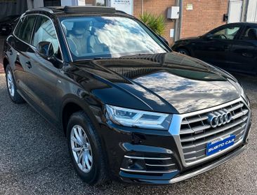 Audi Q5 40 TDI Quattro S tronic S- line plus TETTO PANORAMICO INTERNO PELLE MISTO ALCANTARA