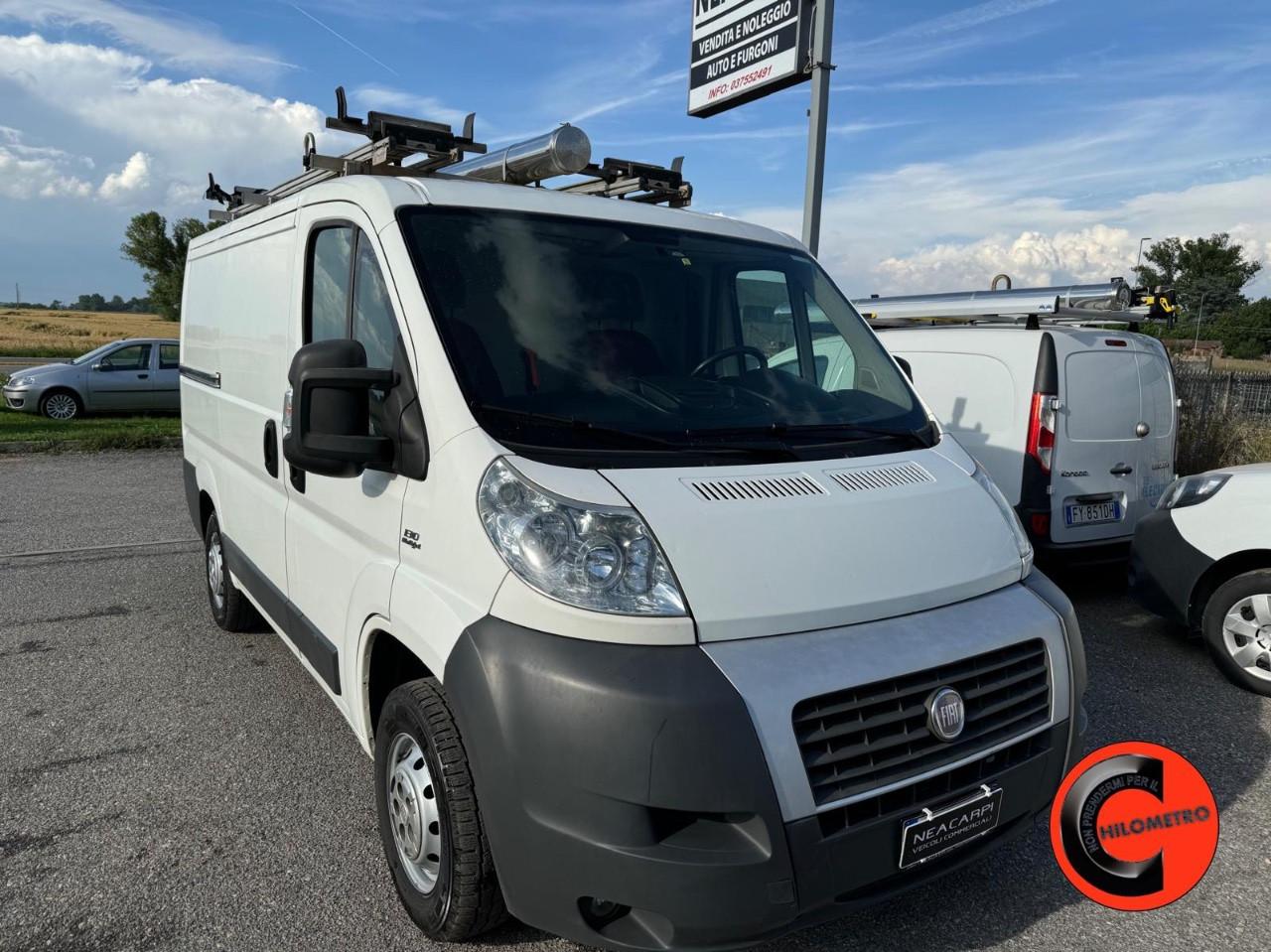 Fiat Ducato 33 2.3 MJT 130 CV ALLESTITO EX ENEL (PC-TN L1H1)SENSORI-POCHISSIMI KM!-PORTAPACCHI-