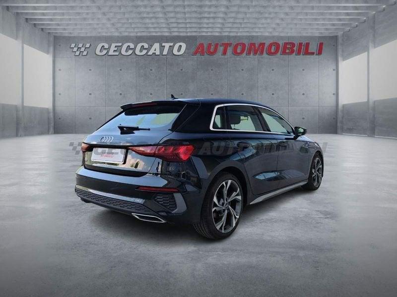 Audi A3 A3 Sportback 30 2.0 tdi S line edition s-tronic