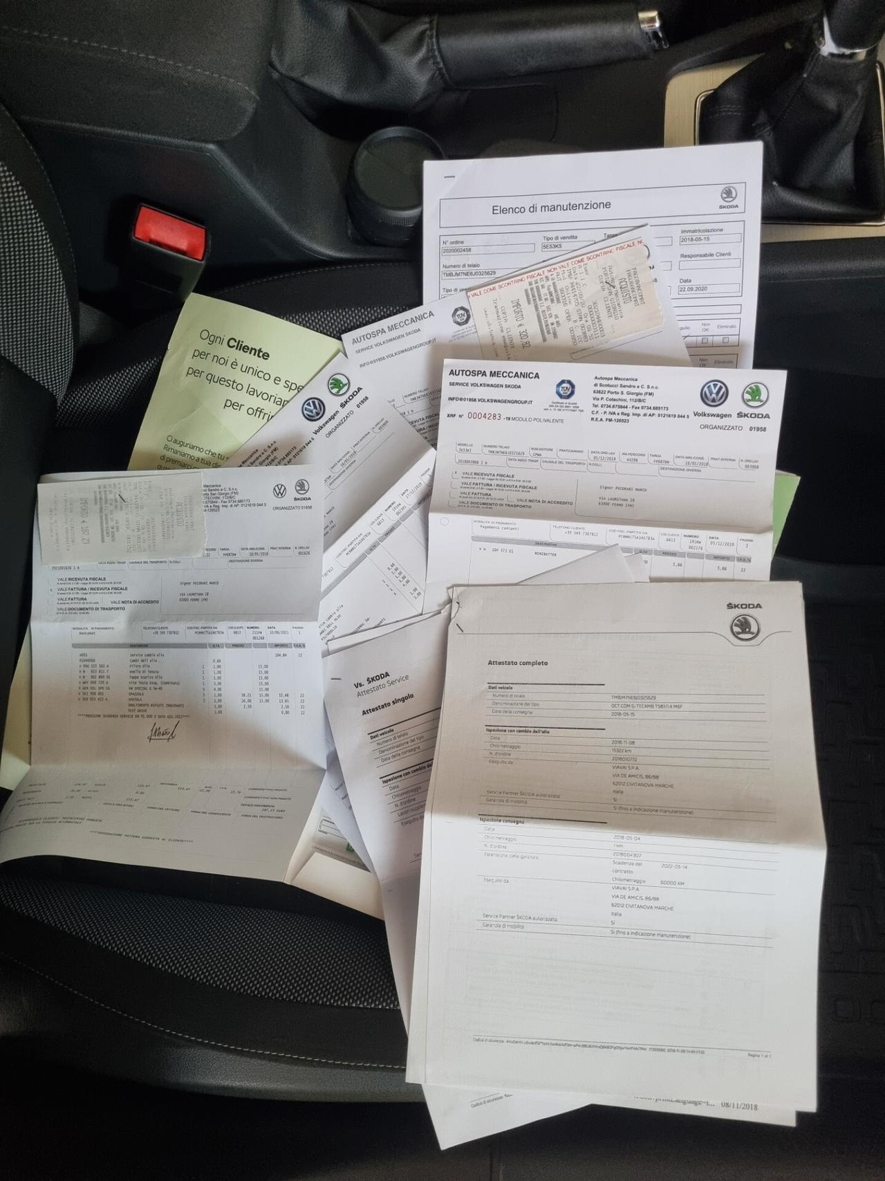 Skoda Octavia 1.4 TSI Wagon G-Tec TAGLIANDI UFF.