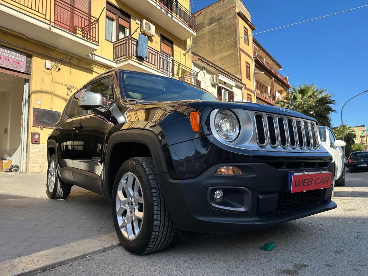 Jeep Renegade 2.0 Mjt 140CV 4WD Limited 8/2015 KM 164554 CERT 1PROP