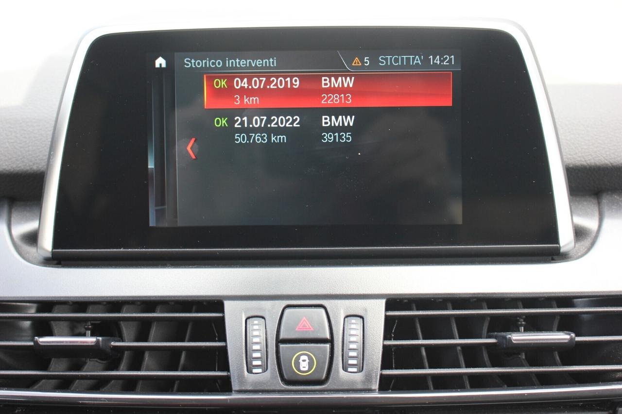 BMW 216 UNIPRO' *PREZZO VERO* CRONO TAGLIANDI