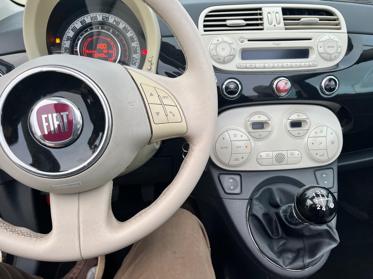Fiat 500 C 1.2 benzina anno 2010