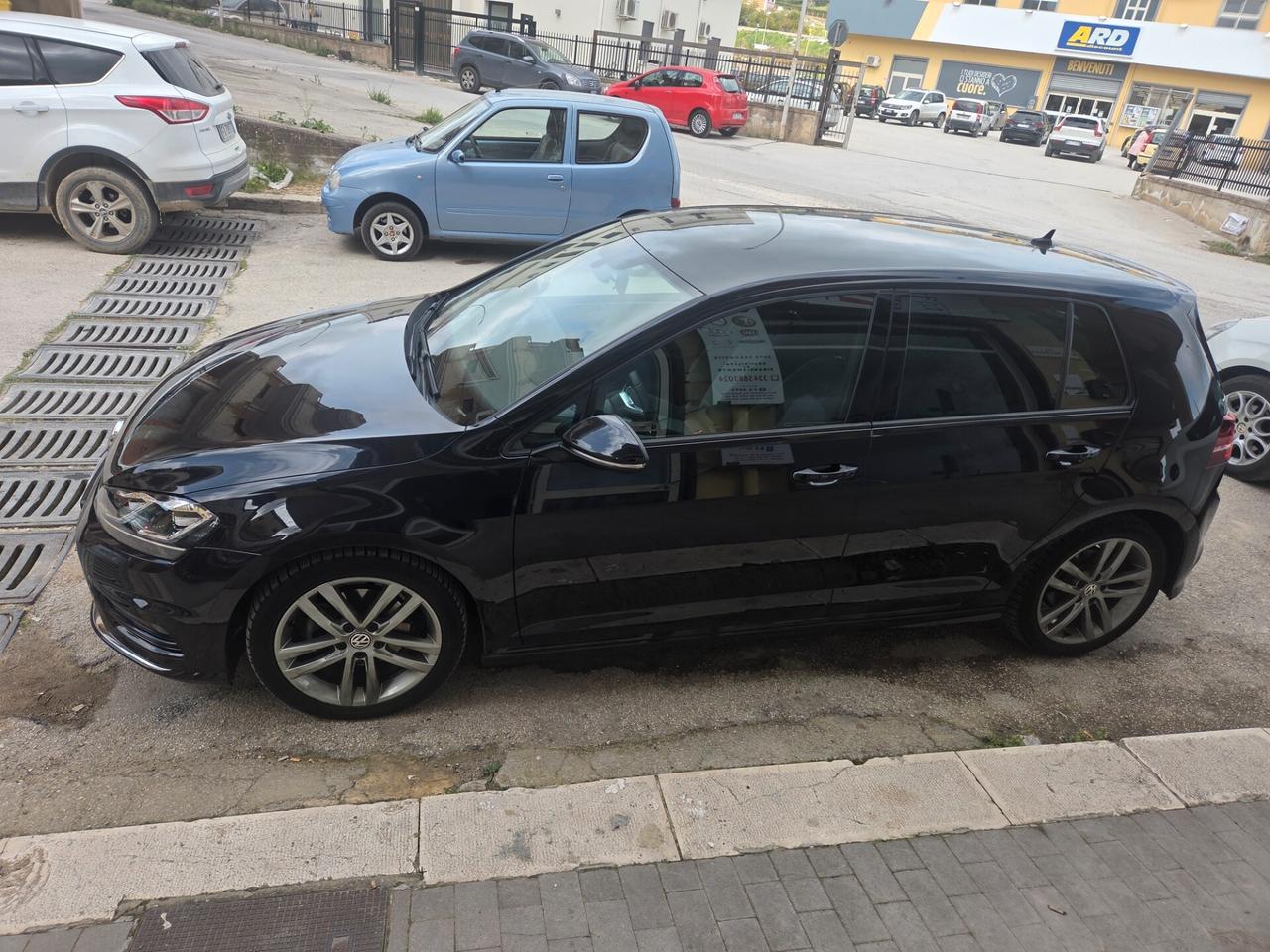 VW GOLF 7 R-LINE FARI LED 1.6 TDI 110 CV KMCERTIF