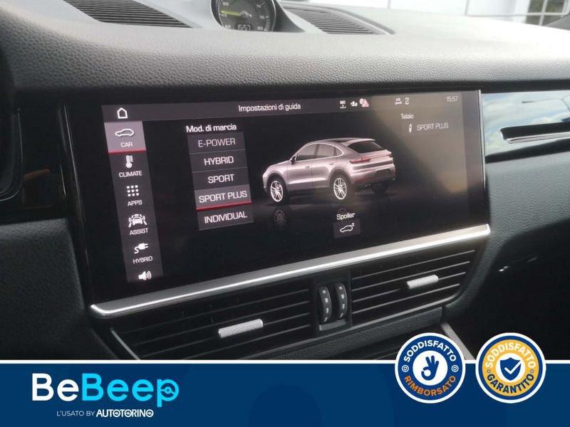 Porsche Cayenne Coupè Cayenne CoupÃ¨ CAYENNE COUPE 3.0 E-HYBRID TIPTRONIC 5P.TI