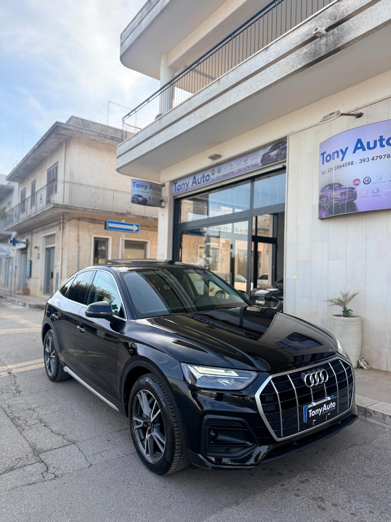 Audi Q5 SPB TDI MHEV (DIESEL/ELETTRICA) CON TETTO APRIBILE,TELECAMERA360,VIRTUAL COCKPIT,APPLE CARPLAY