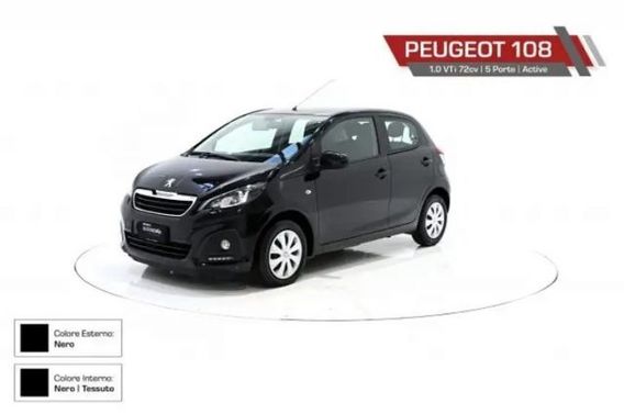 PEUGEOT 108 VTi 72 S&S 5 porte Active
