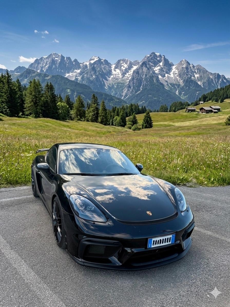 Porsche 718 Cayman 4.0 GT4 ITALIANA BOLLO PAGATO MAGGIO 2027 GARANZIA 12/36 MESI