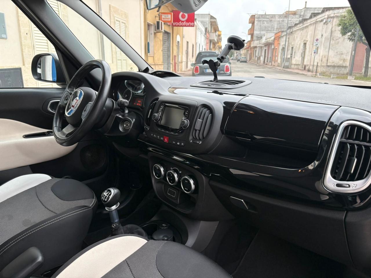 FIAT 500L 1.6 MJT TREKKING BICOLORE OTTOB 2017 DISTRIBUZ ESEGUITA PERFETTA