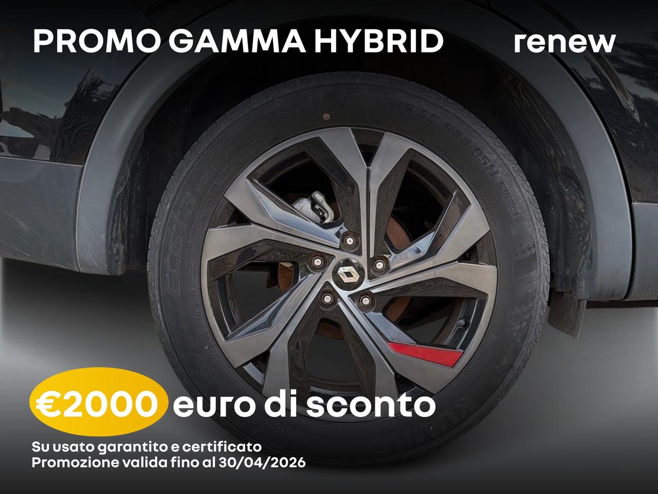 Renault Arkana 1.6 e-tech full hybrid r.s. line 145cv