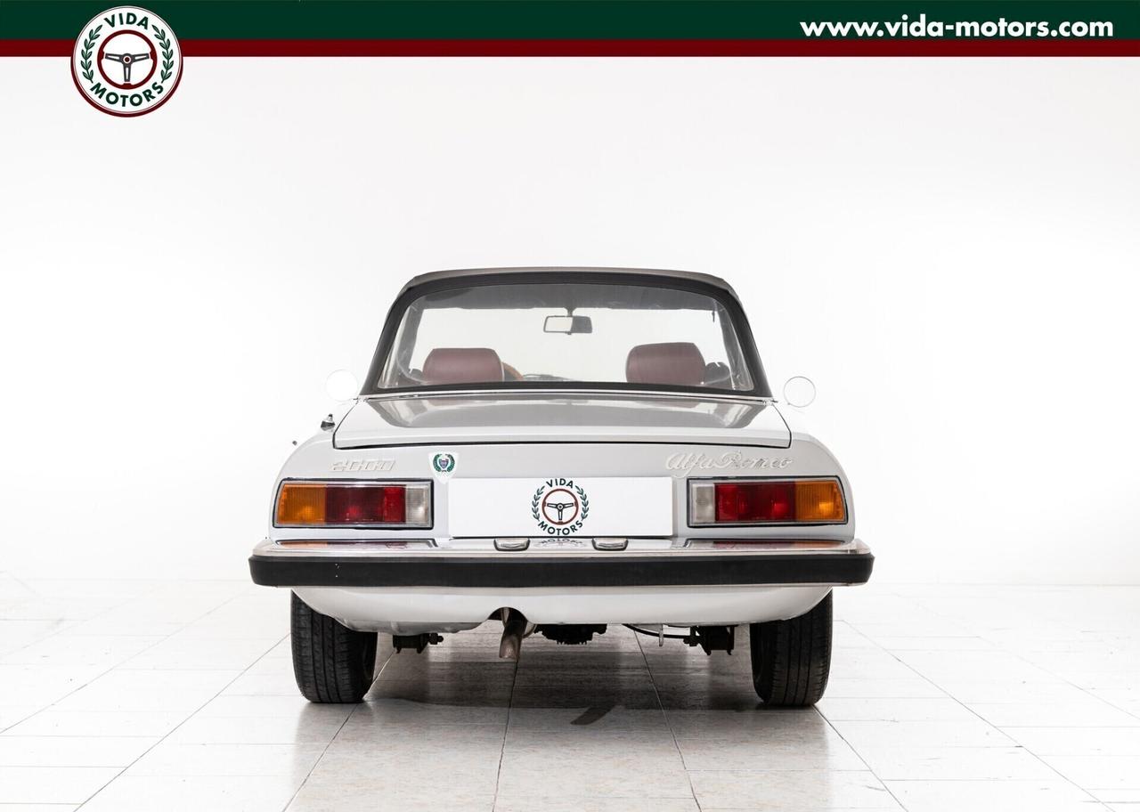 Alfa Romeo Spider 2000 VELOCE * OTTIMO CONSERVATO