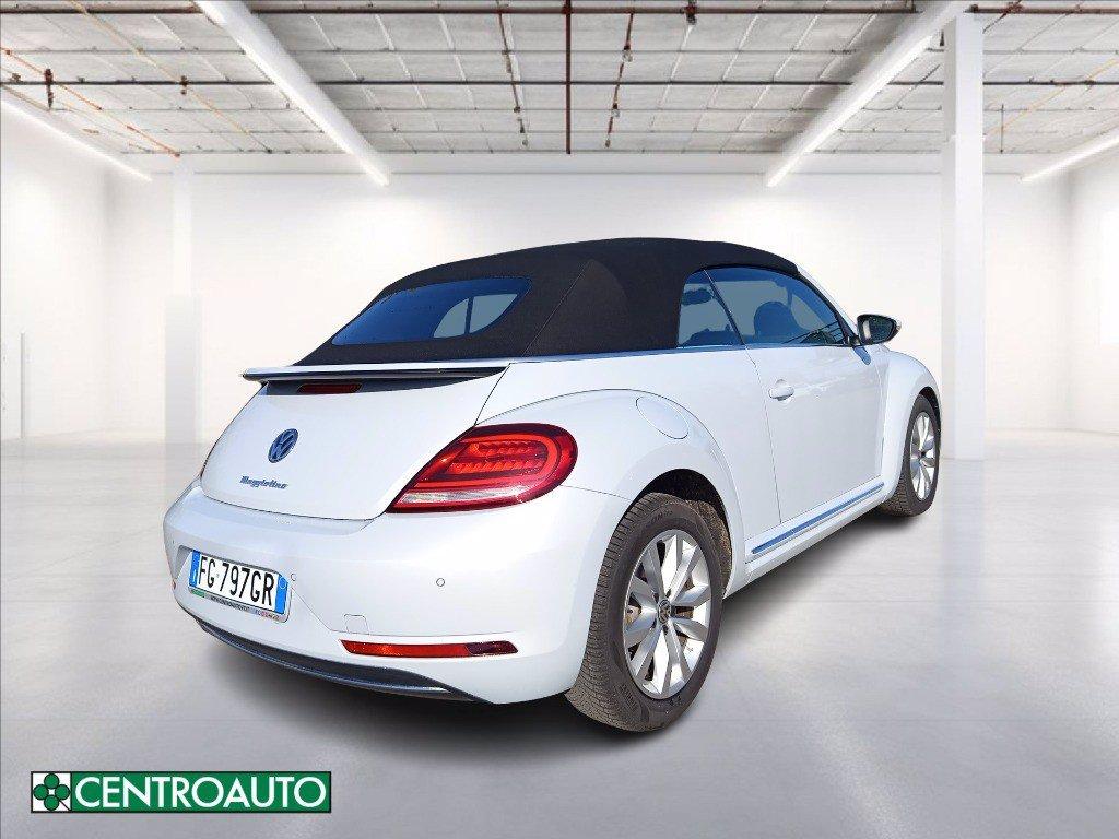 VOLKSWAGEN Maggiolino Cabrio 2.0 tdi Design 110cv del 2017