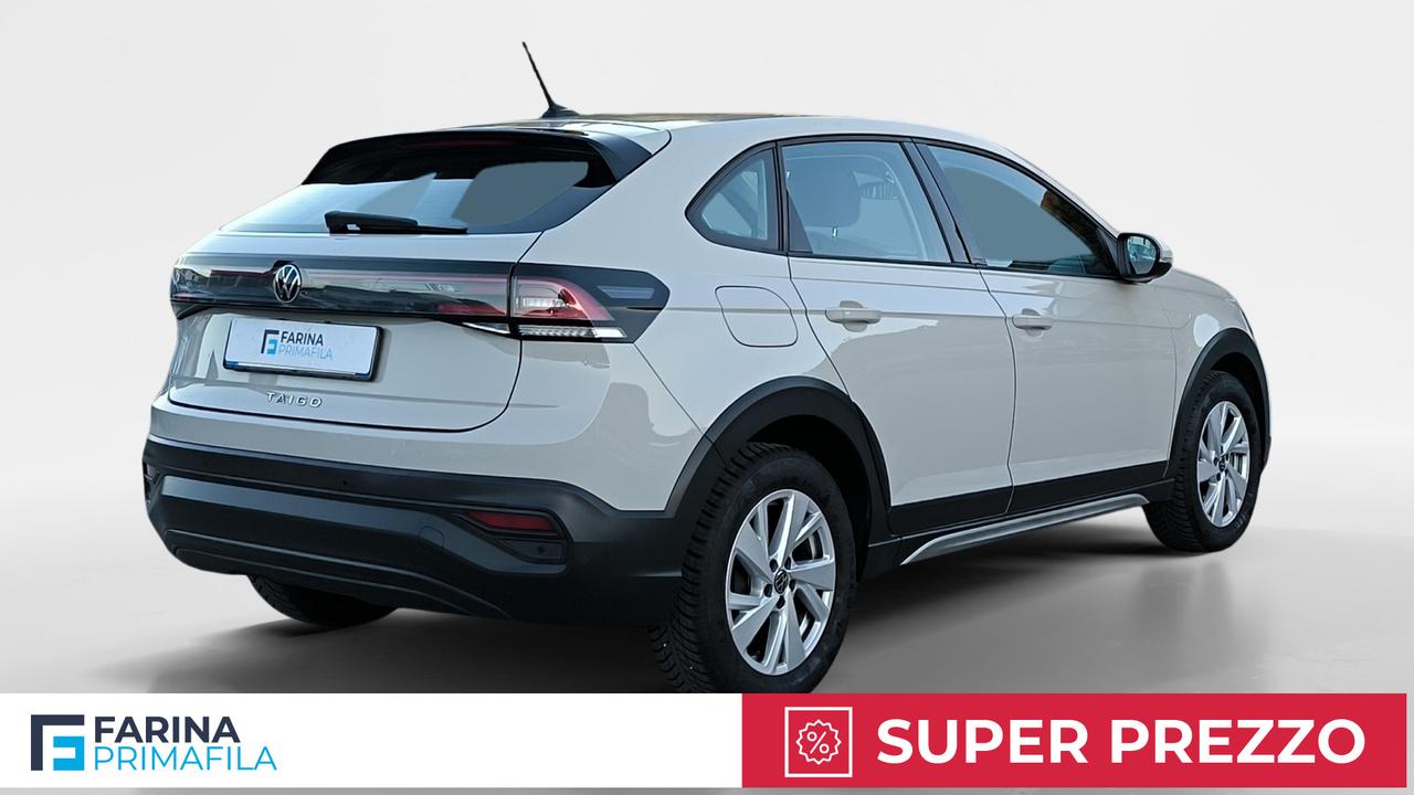 VOLKSWAGEN Taigo - Taigo 1.0 tsi Life 95cv