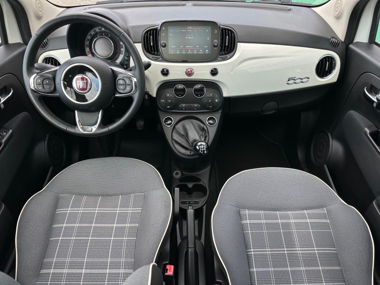 Fiat 500 1.2 Benzina 69cv Lounge 2019