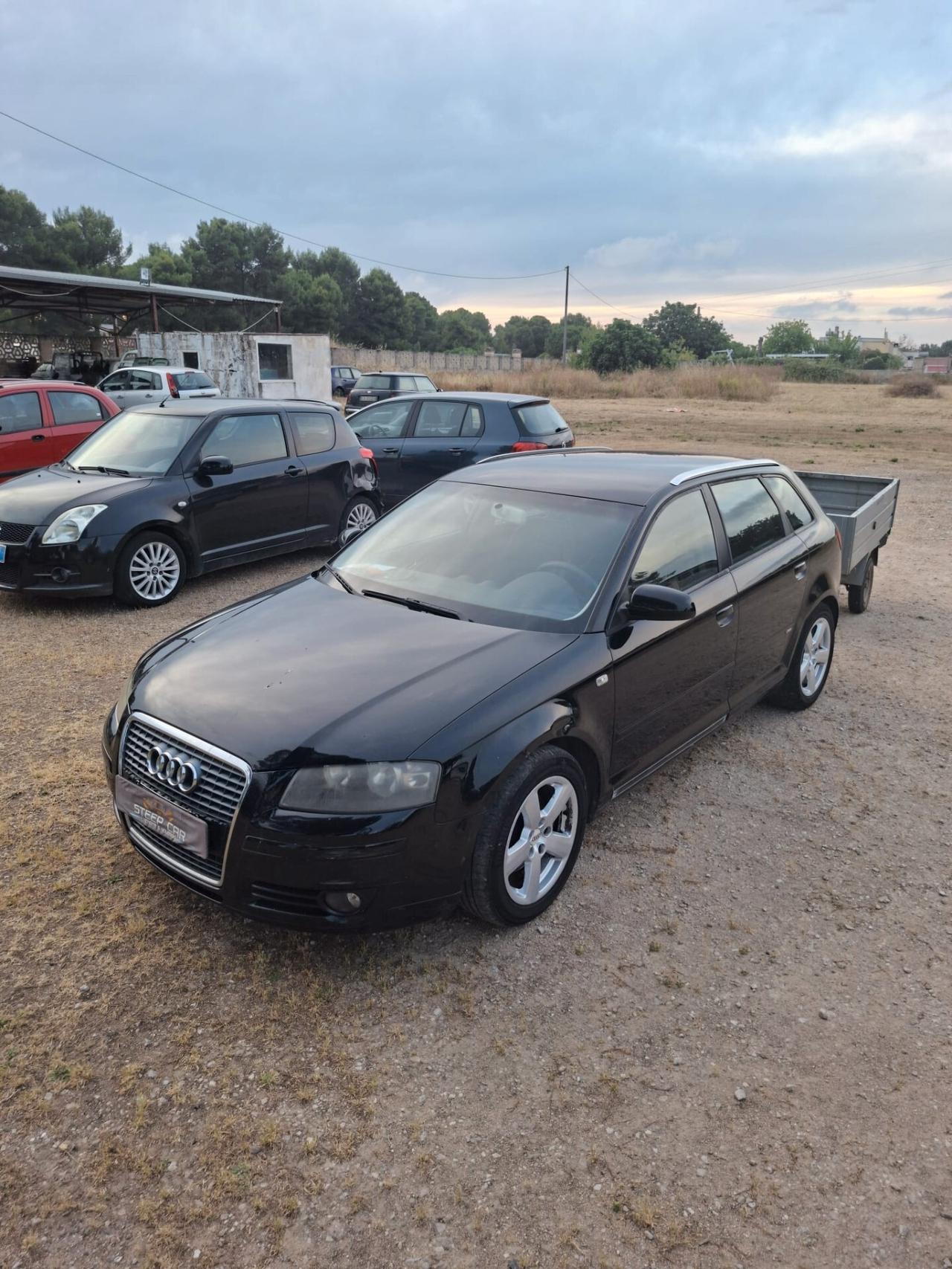 Audi A3 SPB 2.0 TDI + CARRELLO OMOLOGATO