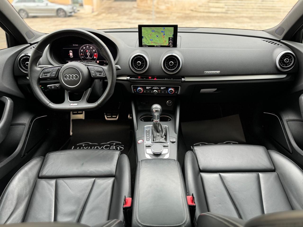 AUDI S3 SPB 2.0 TFSI Quattro S tronic 310 Cv VIRTUAL NAVI LED