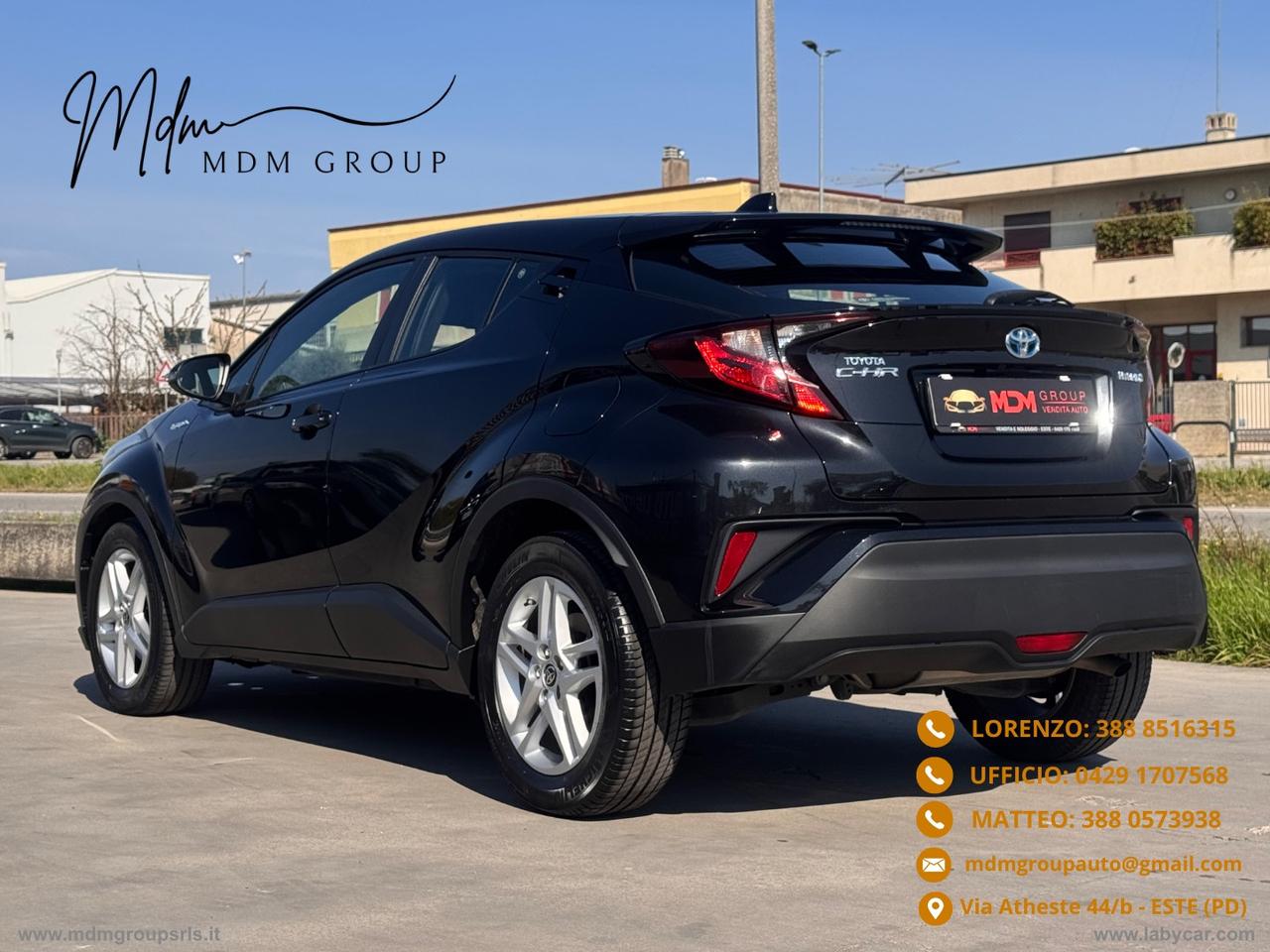 TOYOTA C-HR 1.8 Hybrid E-CVT Black Edition OK NEOPATENTATI