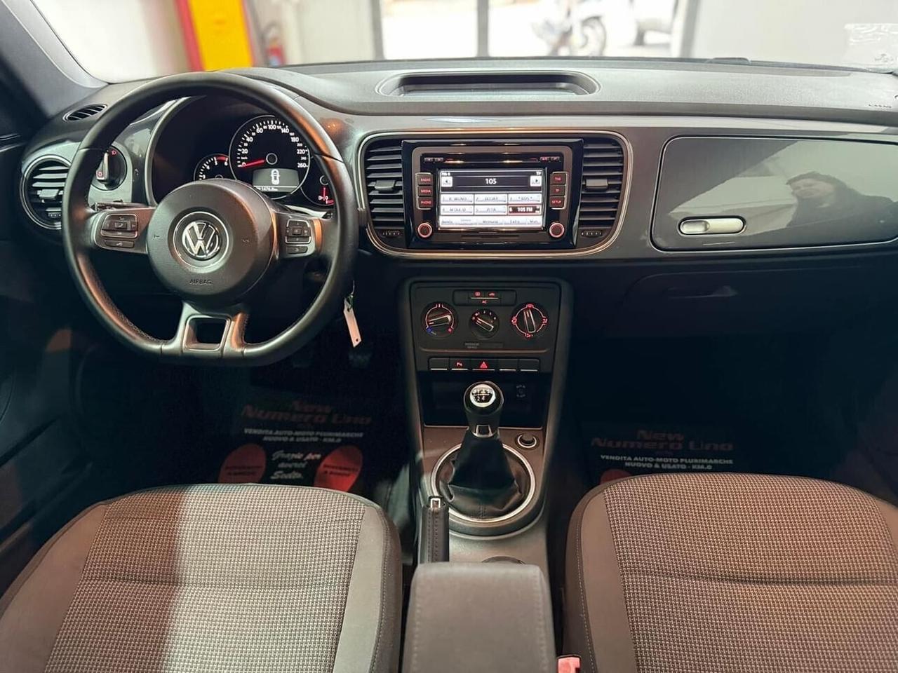 Volkswagen Maggiolino NEW BEETLE 1.6 TDI 105CV DESIGN 2012