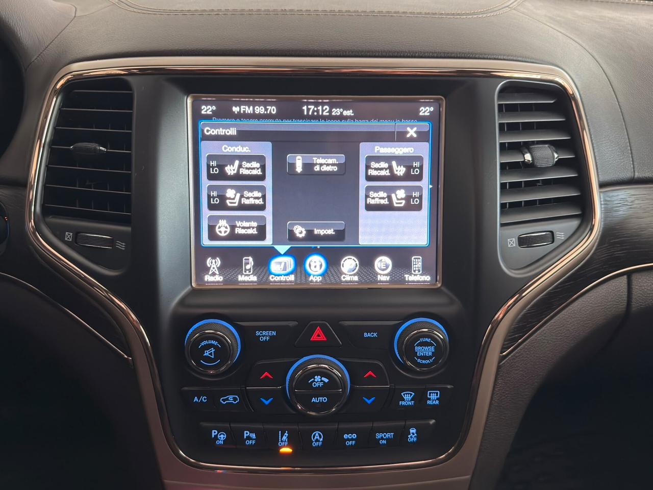 Jeep Grand Cherokee 3.0 V6 CRD 250 CV Multijet II Summit