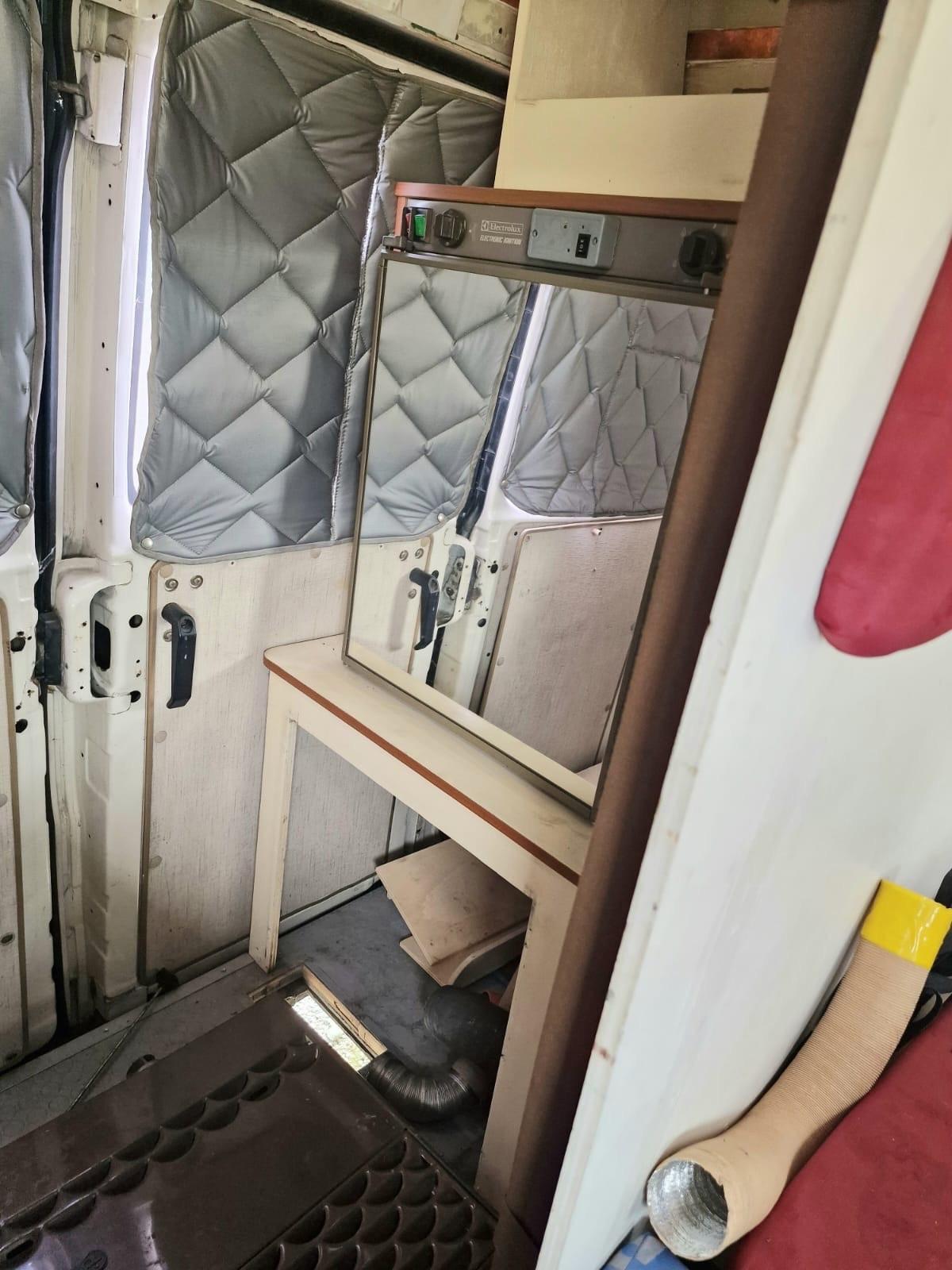 938 camper puro fiat 290 sinistrato del 1991 in saldo
