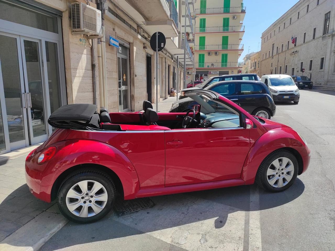 VW NEW BEETLE CABRIO 1.4 UNICO PROPRIETARIO/KMCERT