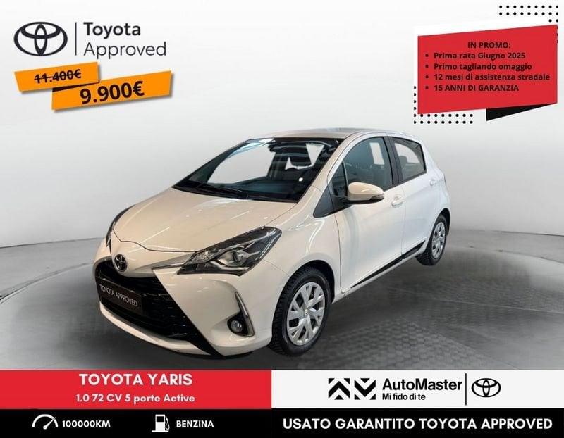 Toyota Yaris 1.0 72 CV 5 porte Active