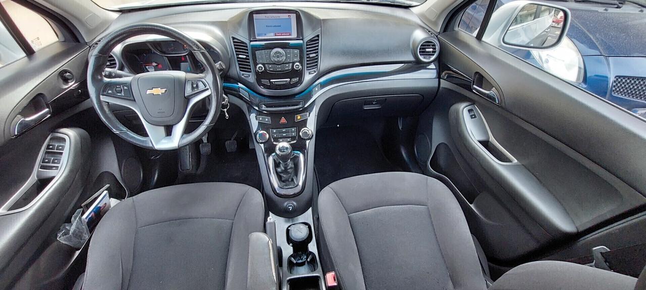 CHEVROLET ORLANDO 2,0 DIESEL 163 CV- 7 POSTI NAVIGATORE TELEFONO SENSORI CRUISE IMPECCABILE