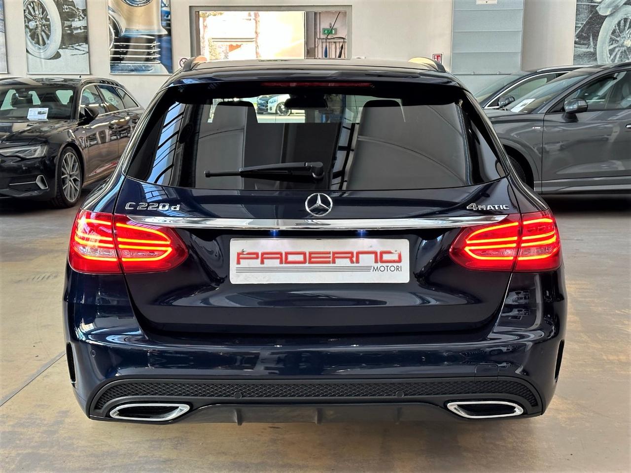Mercedes C 220 D SW 4Matic Premium AMG Auto-18"-Pelle-AirMatic D/C