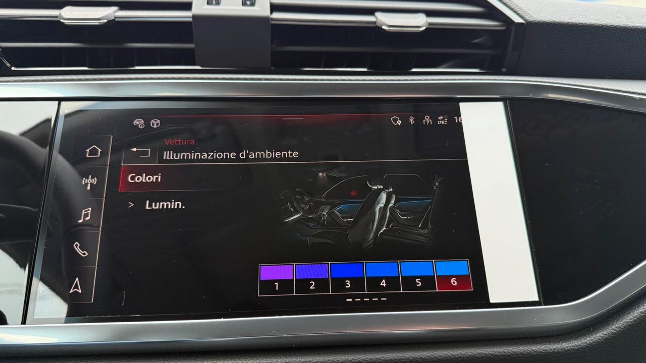 AUDI Q3 SPB 35 TDI IDENTITY BLACK KM0 2024 TETTO APRIBILE