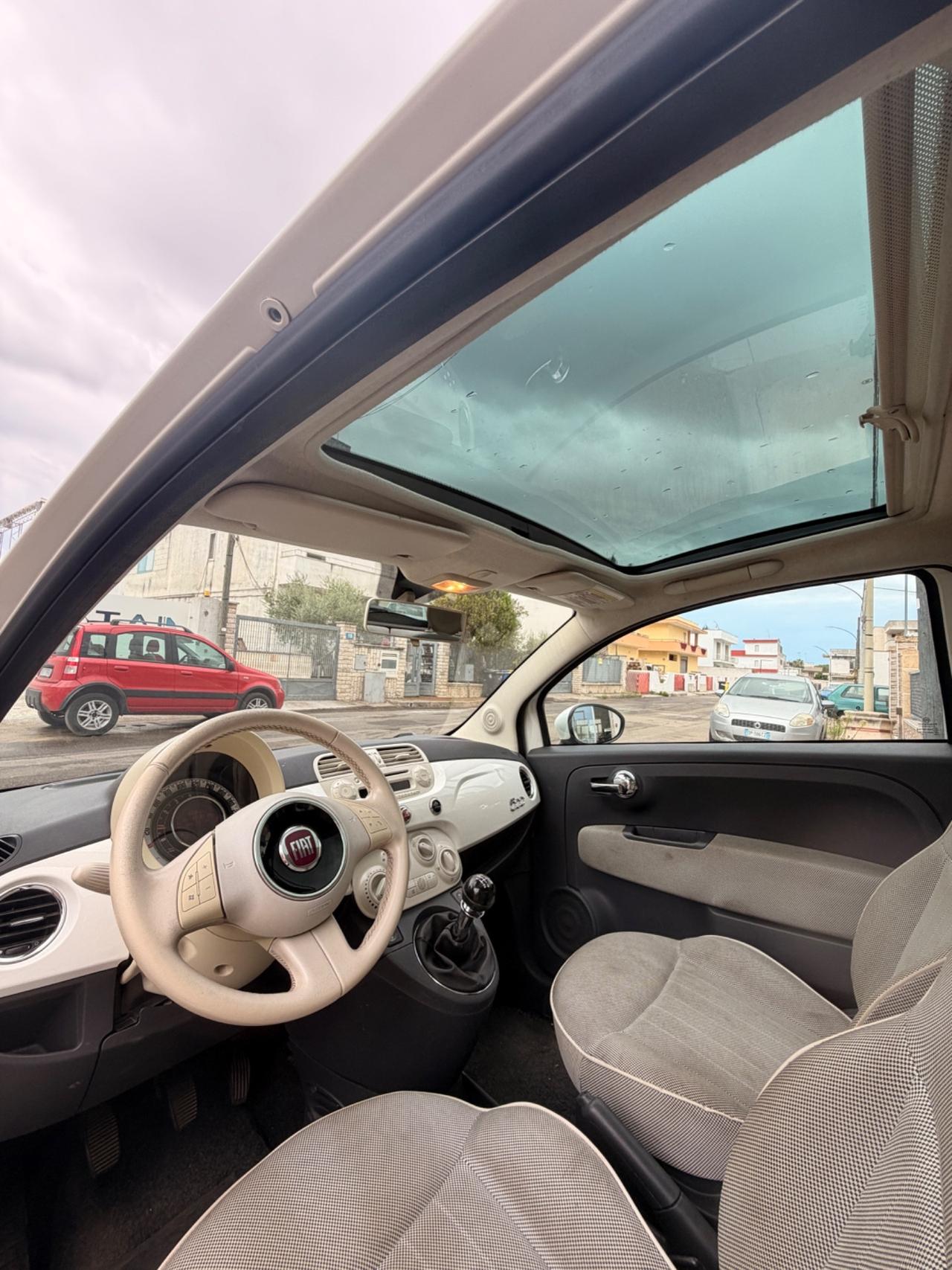 Fiat 500 1.2 Lounge-2010 TETTO/15"