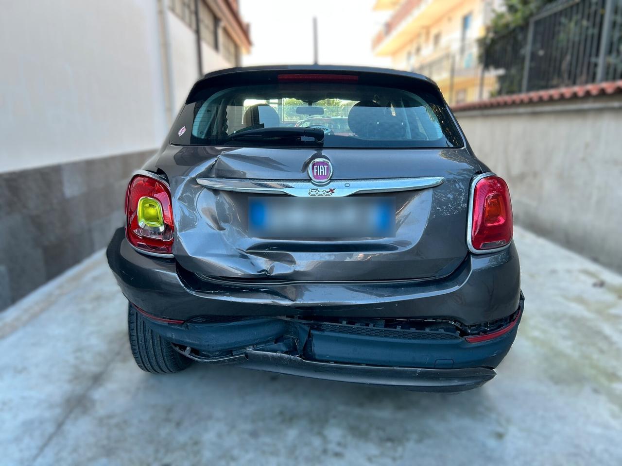 Fiat 500X 1.3 MJT 95CV - 2016 Incidentata