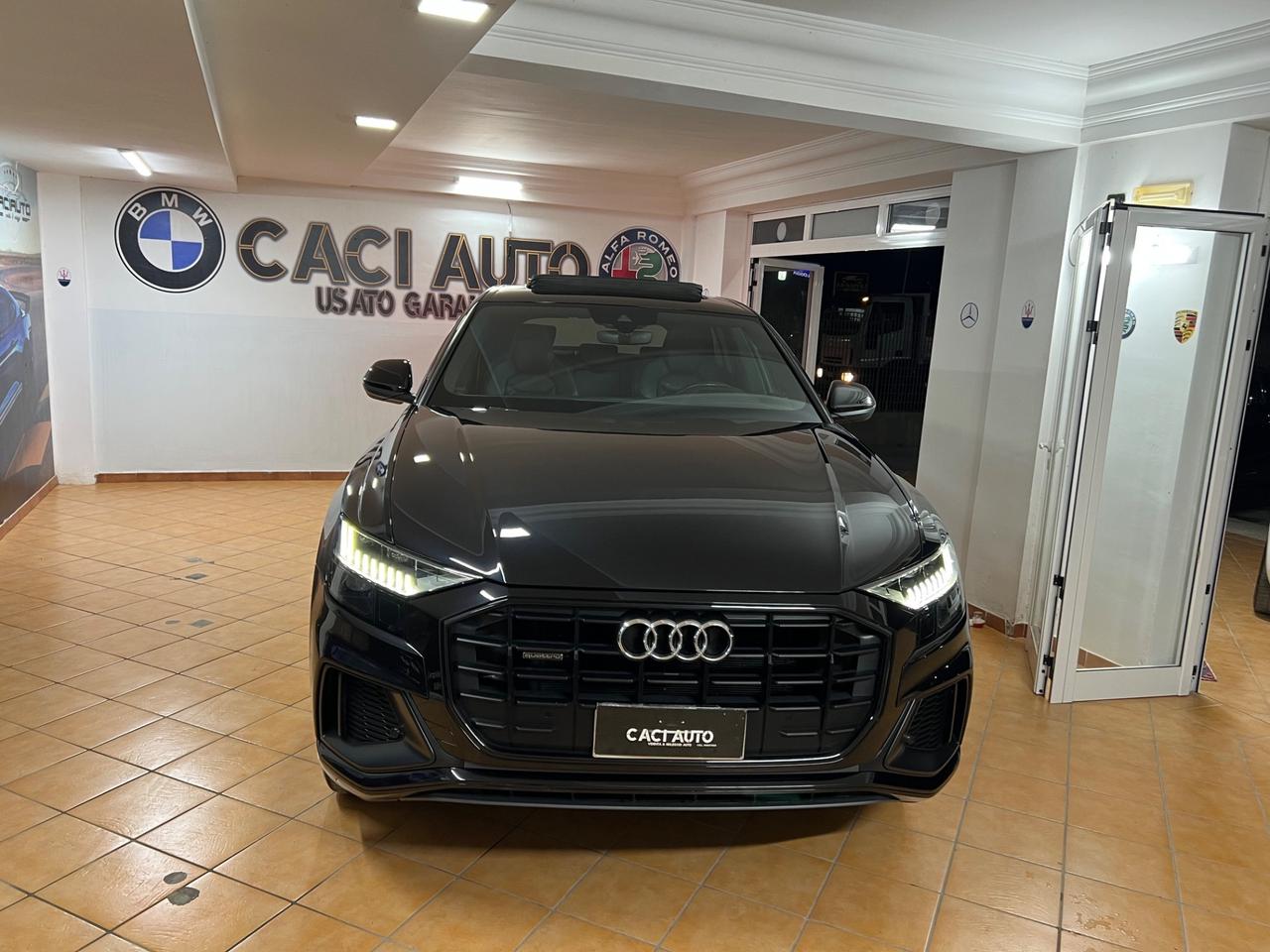 Audi Q8 50 TDI 286 CV quattro tiptronic Sport S line total black full optional