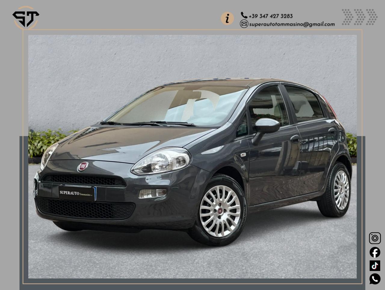 Fiat Punto 1.3 MJT II 75 CV 5 porte OK neopatentati