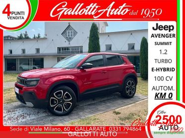 Jeep Avenger e-Hybrid 1.2 MHEV e-Hybrid Turbo Summit