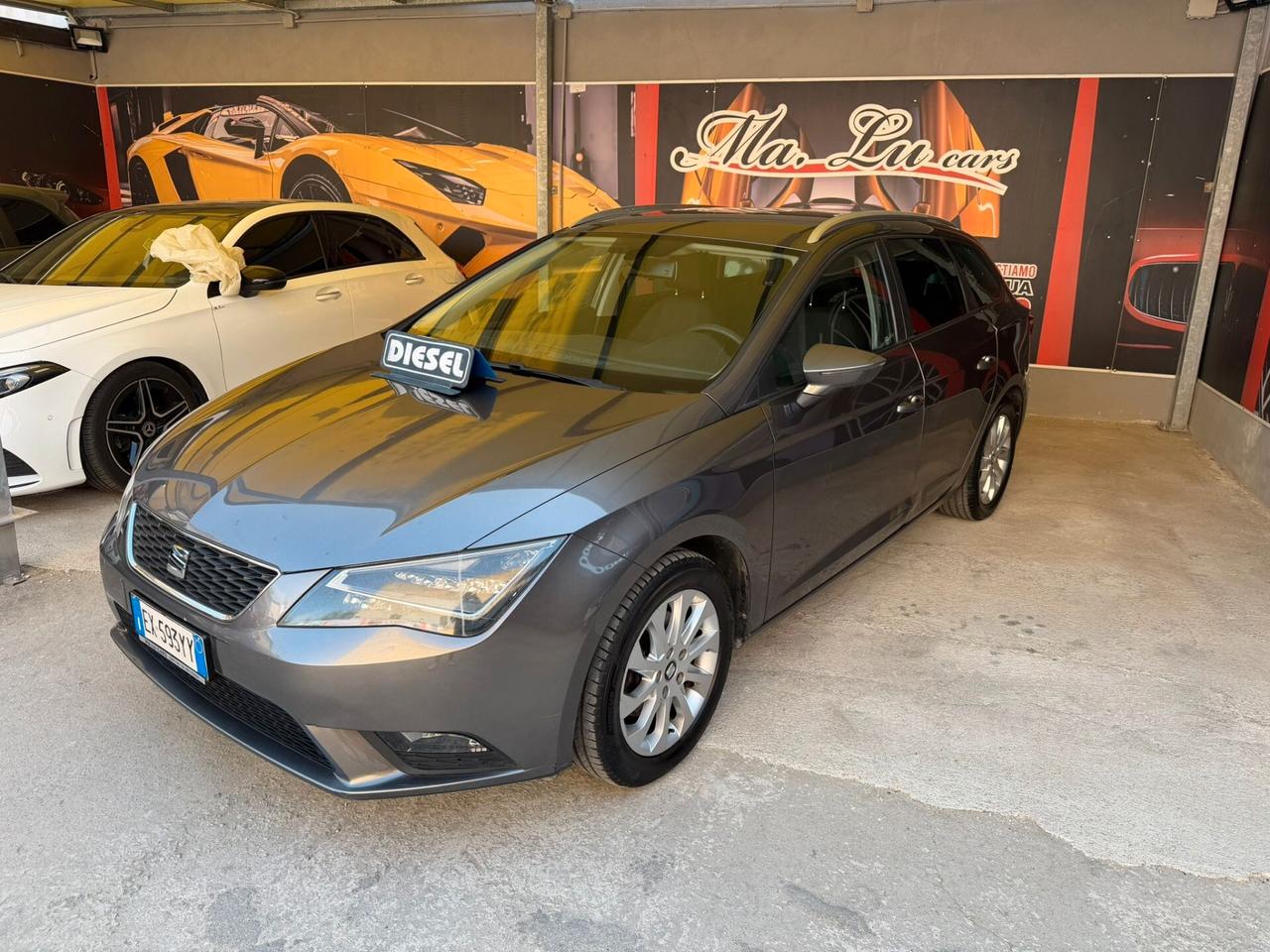 Seat Leon 1.6cc diesel 12 mesi garanzia-2014