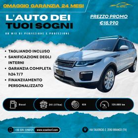 Land Rover Range Evoque 2.0 Sd4 240 CV PREZZO CON FINANZIAMENTO