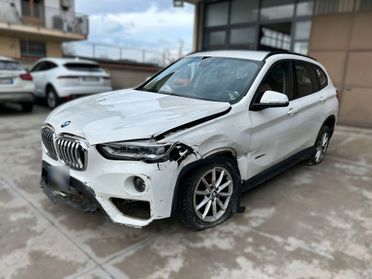 Bmw X1 sDrive16d 115CV - 2018 Incidentata